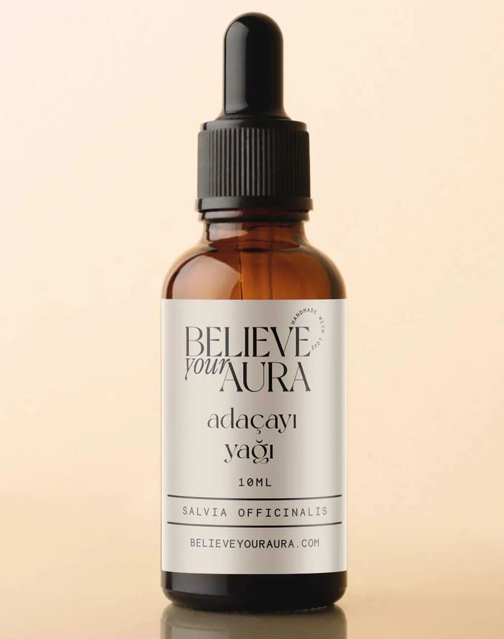 Believe Your Aura %100 Saf Organik Adaçayı Yağı - 10 ml ATYADC-101