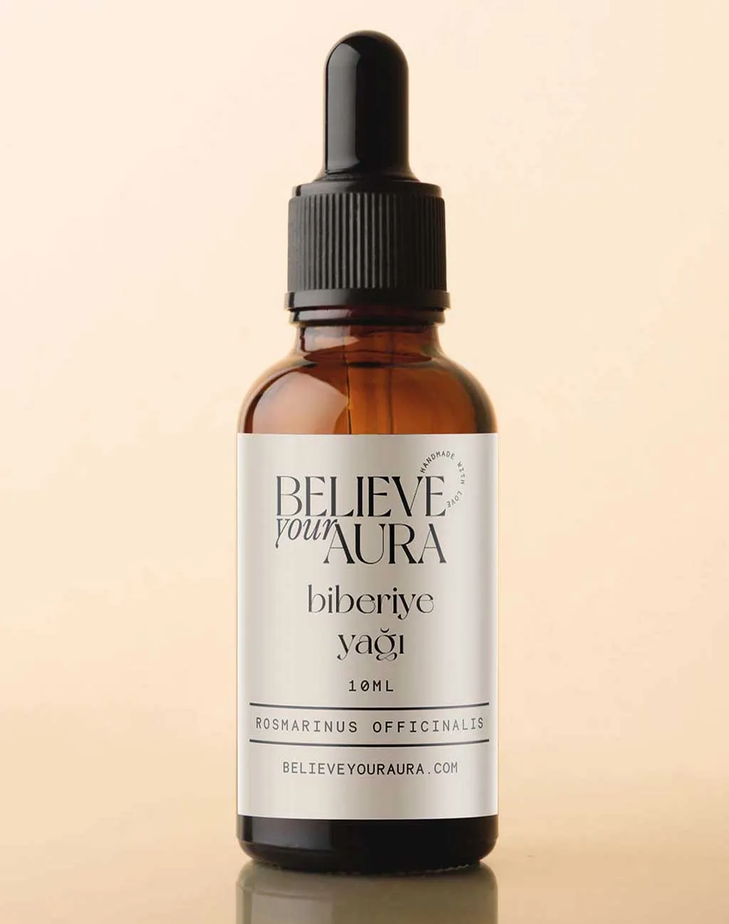 Believe Your Aura %100 Saf Organik Biberiye Yağı - 10 ml ATYBBR-153