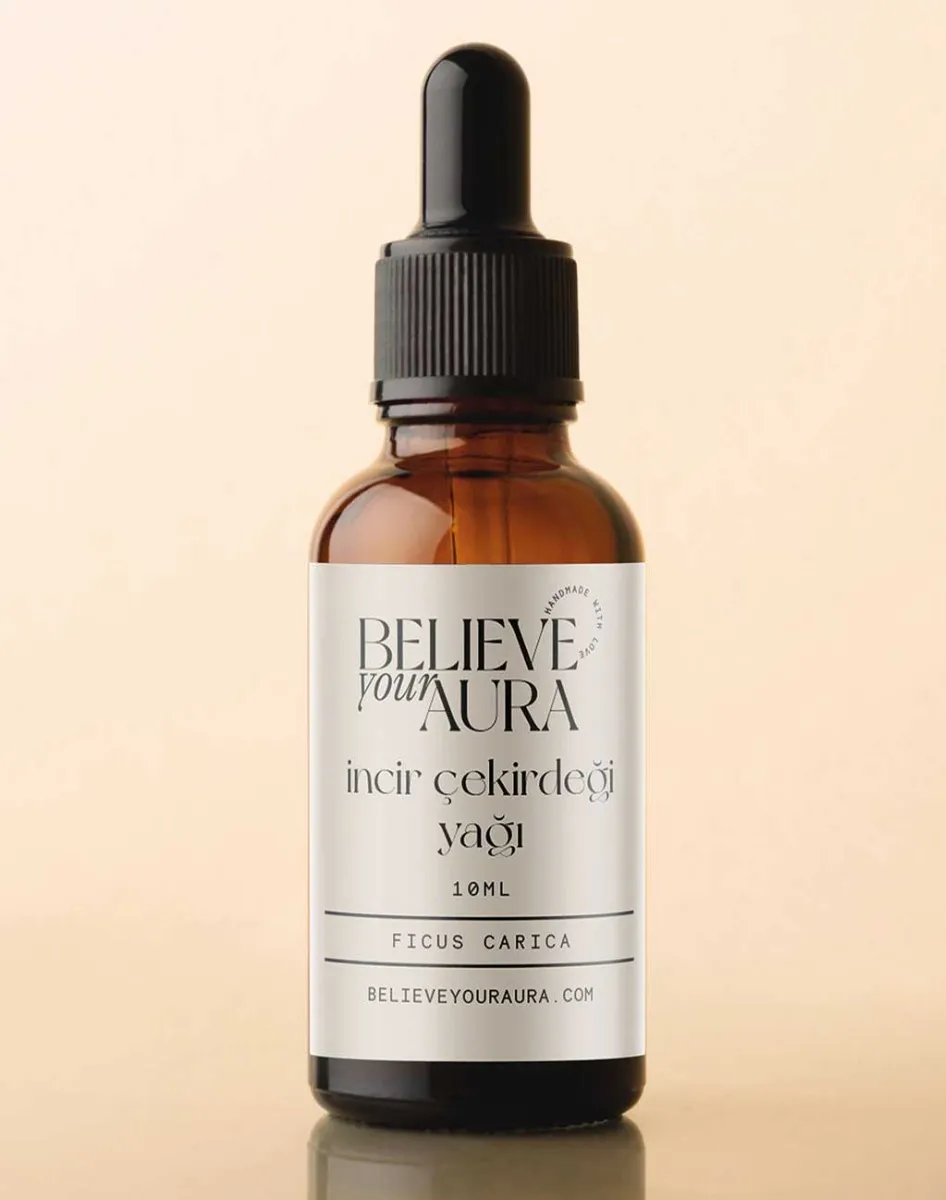 Believe Your Aura Saf Organik İncir çekirdeği Yağı ATYINC-502