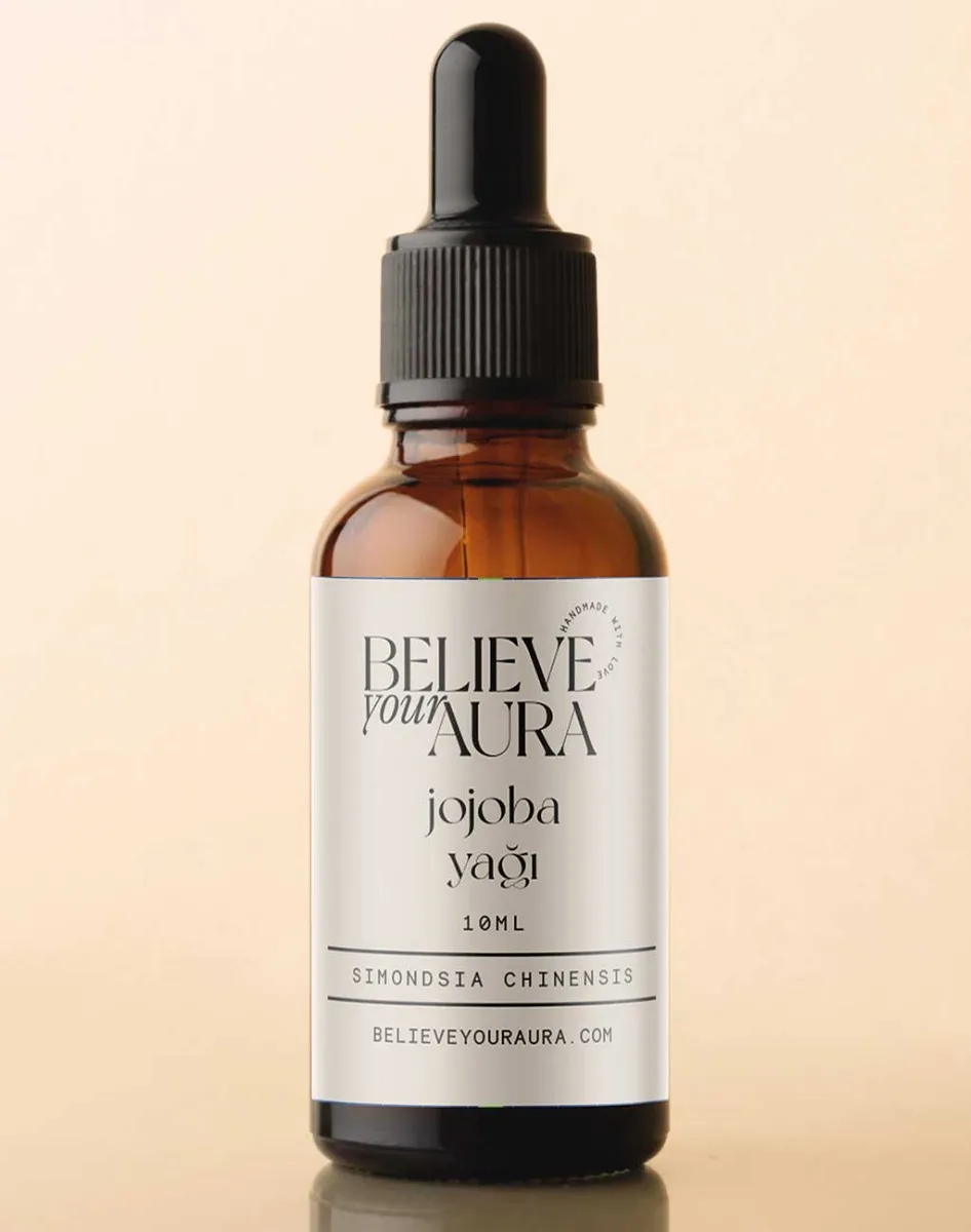 Jojoba Yağı - %100 Saf Ve Doğal Cilt Ve Saç Bakım Yağı - Jojoba Oil 10 ml