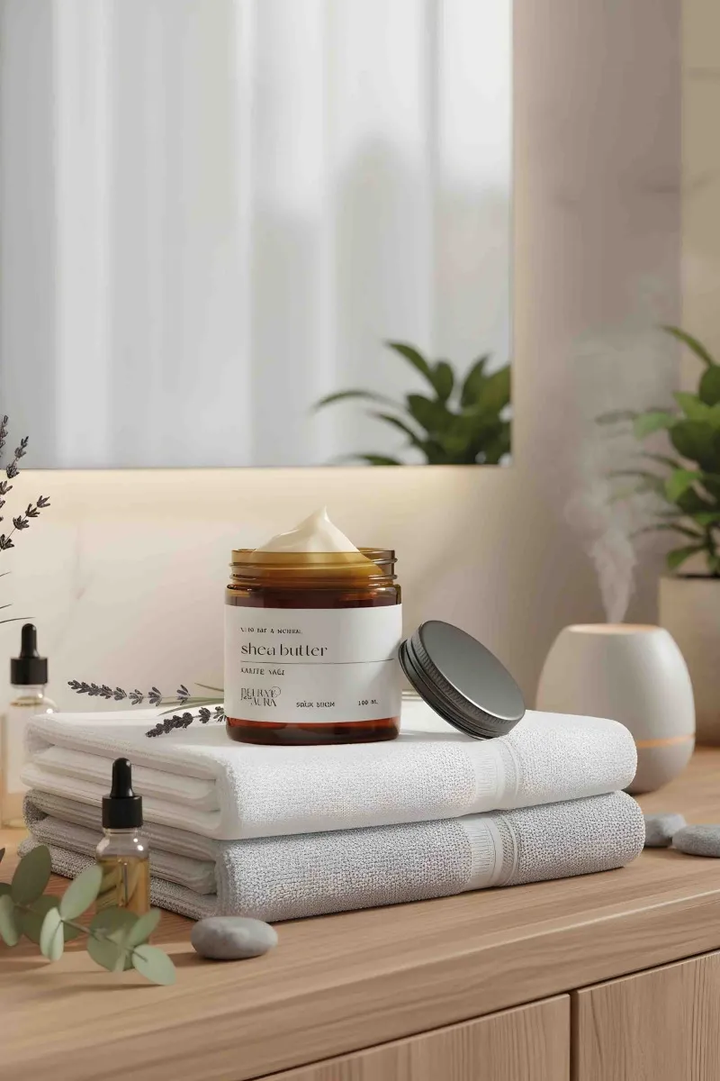 Believe Your Aura Shea Yağı - %100 Saf ve Doğal Soğuk Sıkım Vegan Shea Yağı (Karite Yağı) - Shea Butter - ATYSHE-961