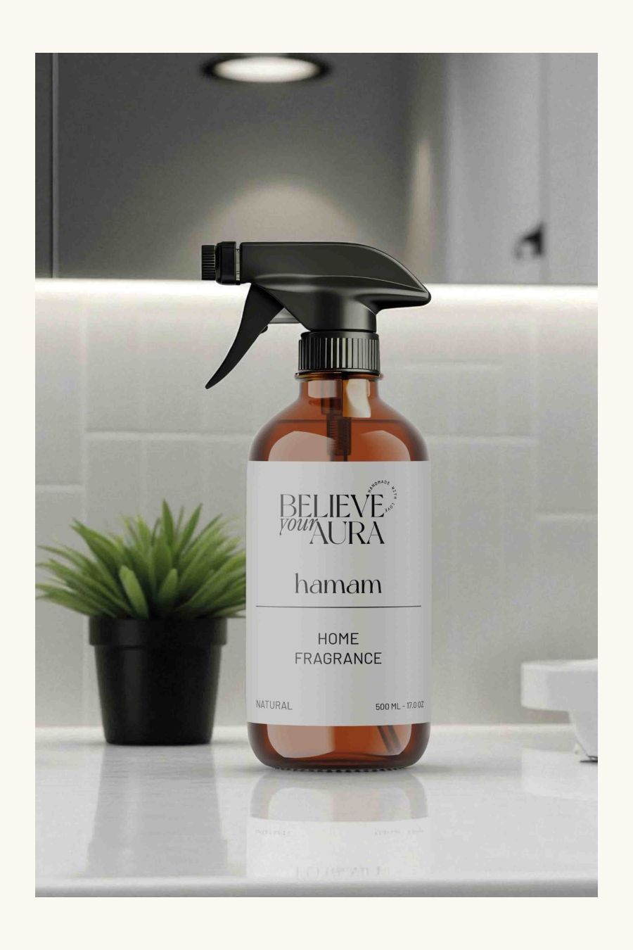 Believe Your Aura Bitkisel Hamam Kokulu Doğal Oda Spreyi ODASHMM-454