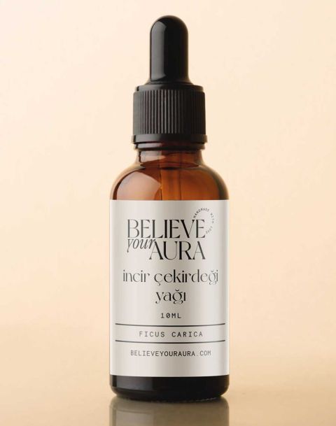 Believe Your Aura Saf Organik İncir çekirdeği Yağı ATYINC-502