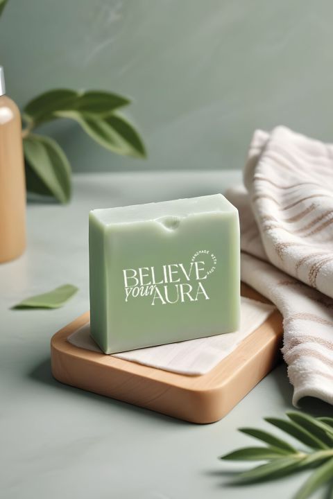 Believe Your Aura Doğal Adaçayı Yağı Sabunu - KASADC101-DOS
