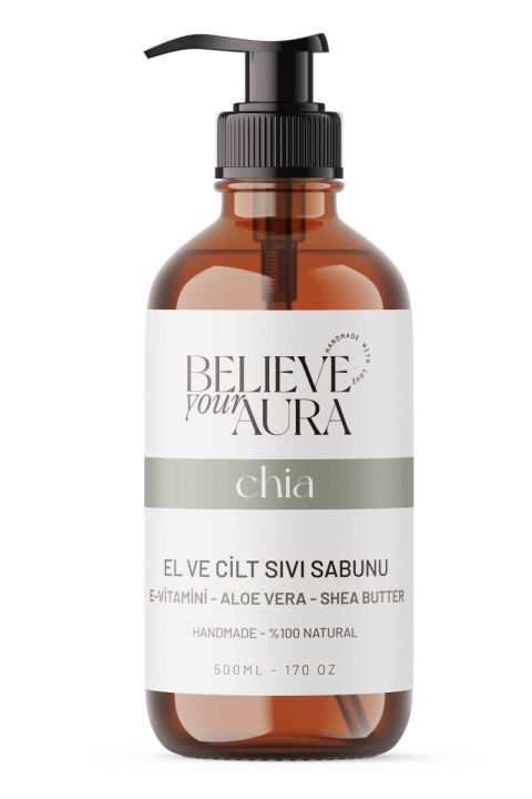 Believe Your Aura Chia Yağı El ve Cilt Sabunu SIVCHI201-201