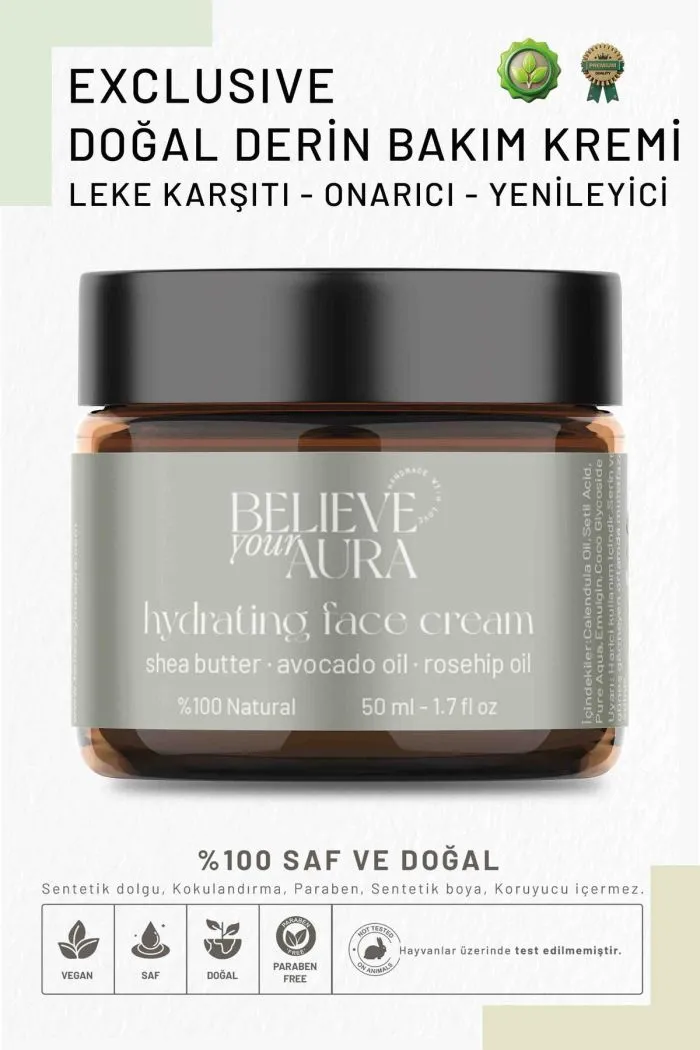 Nem Bombası Cilt Bakım Kremi - Onarıcı Yenileyici Canlandırıcı Yüz Bakım Kremi - 50 ml