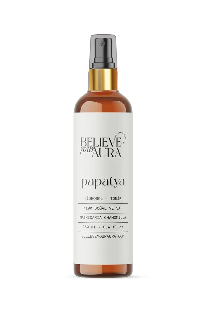 Papatya Suyu - %100 Saf ve Doğal Yatıştırıcı Canlandırıcı Cilt ve Saç Bakım Hidrosol Tonik 250 ml