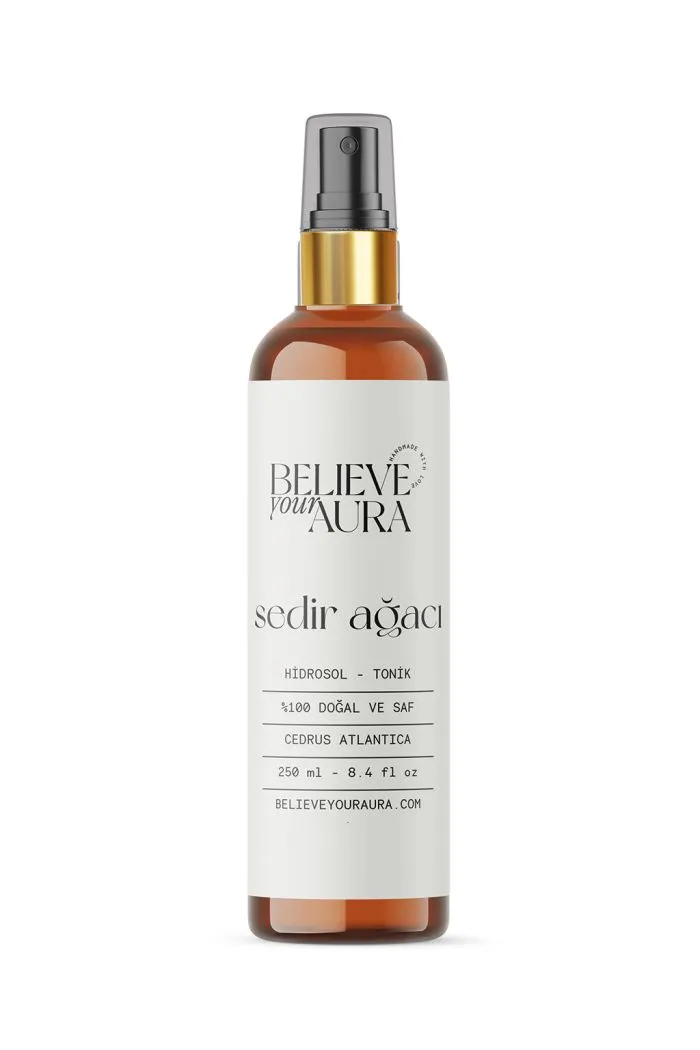 Sedir Ağacı Suyu Hidrosol Tonik - %100 Saf Ve Doğal Akne Karşıtı Sebum Dengeleyici Tonik 250 ml
