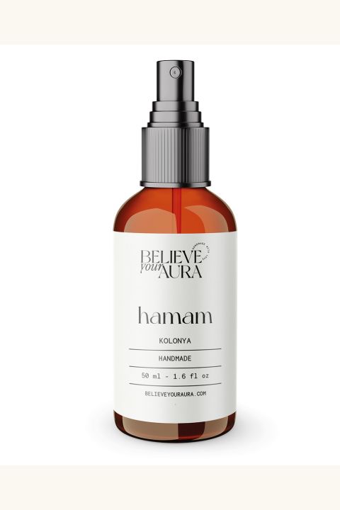 Believe Your Aura Bitkisel Gliserinli Hamam Kolonyası - 50 ml KOLHMM451-50