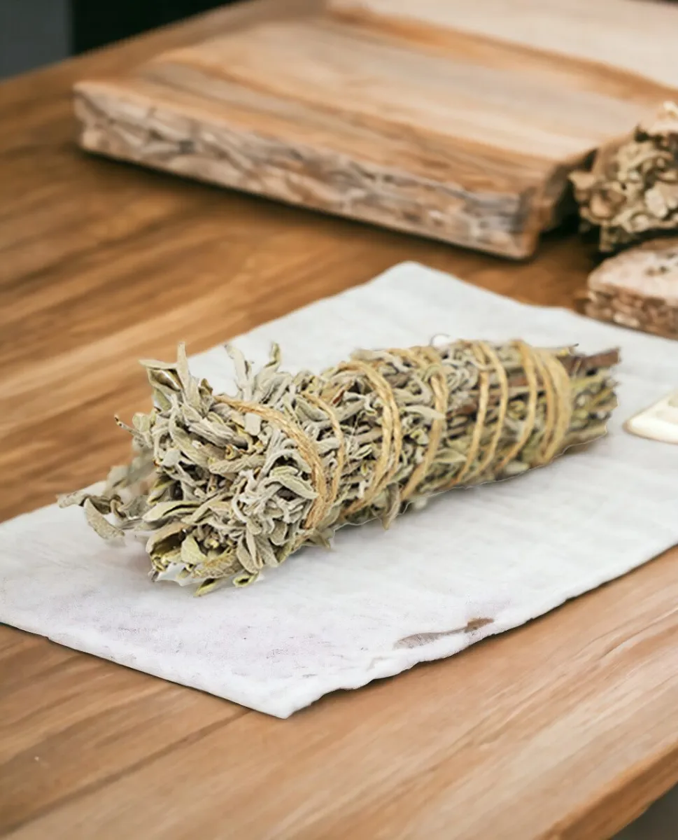 Organik Adaçayı Zindelik Tütsü Demeti - 25 gr