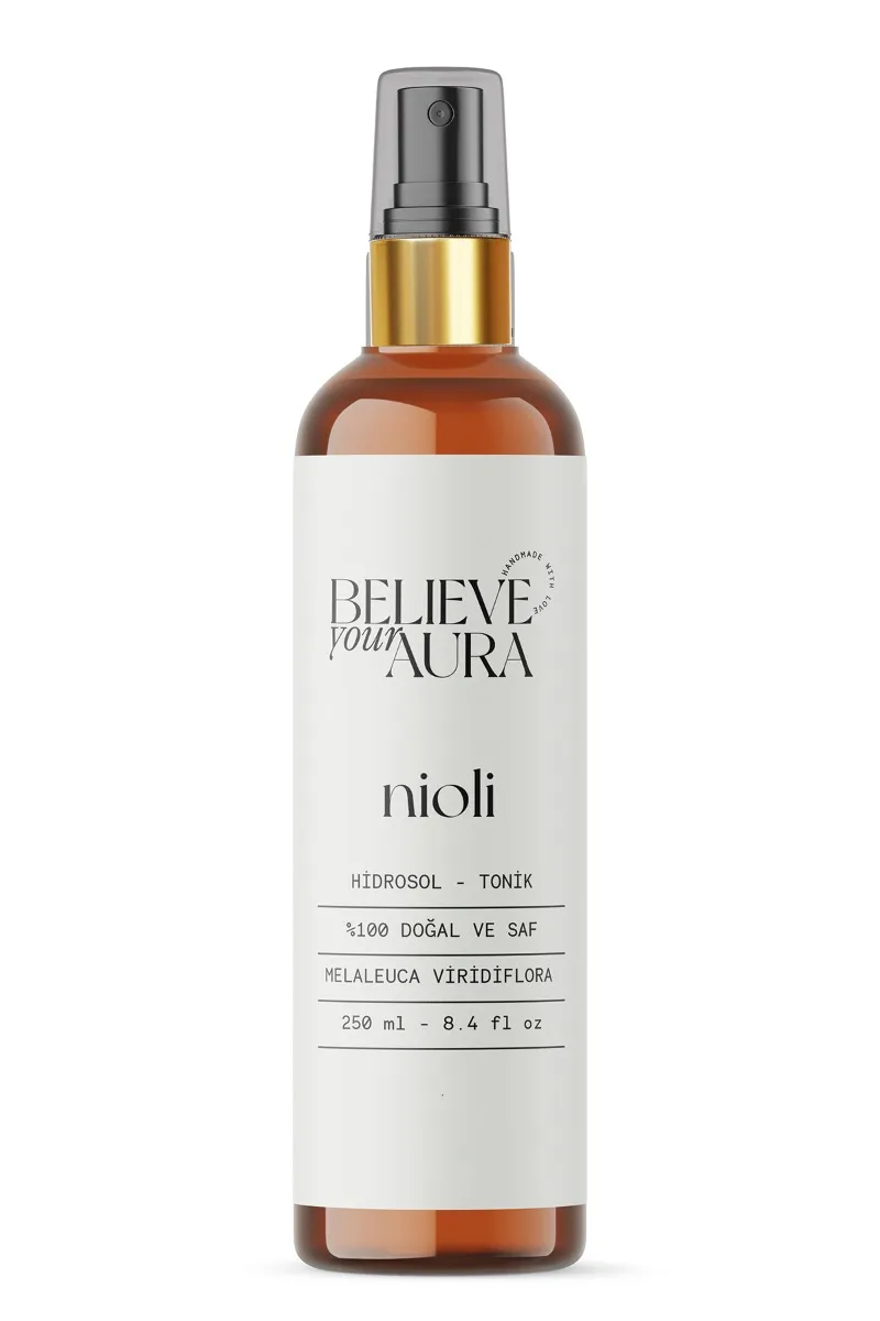Believe Your Aura Nioli Suyu %100 Saf Ve Doğal Enfeksiyon Önleyici Sebum Dengeleyici Akne Karşıtı Tonik HDTNIO-753