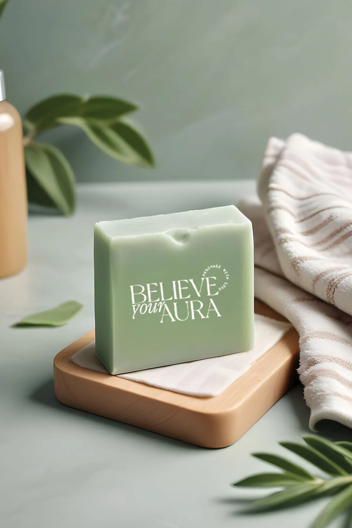 Believe Your Aura Doğal Adaçayı Yağı Sabunu - KASADC101-DOS