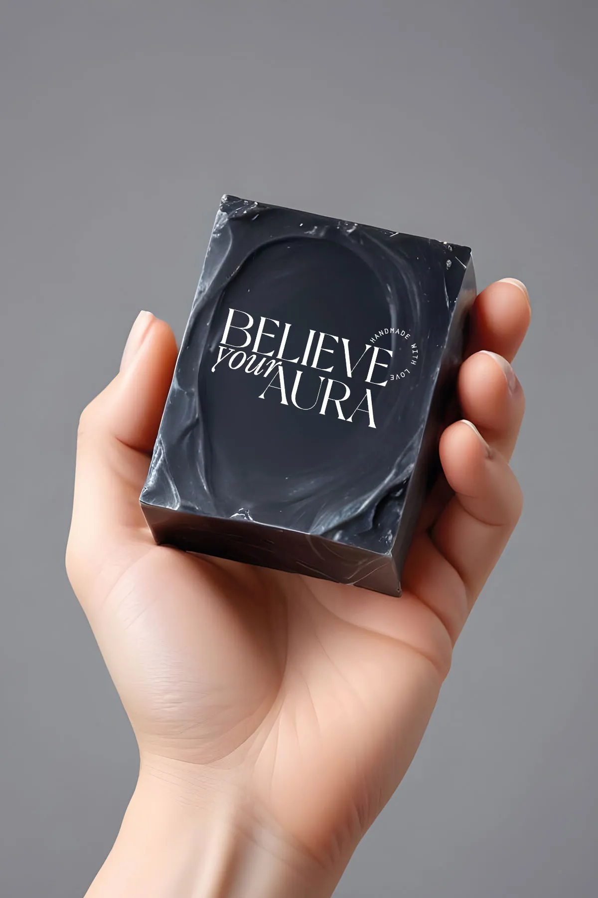 Believe Your Aura Doğal Çam Katranı Sabunu - KASCKT202-DOS