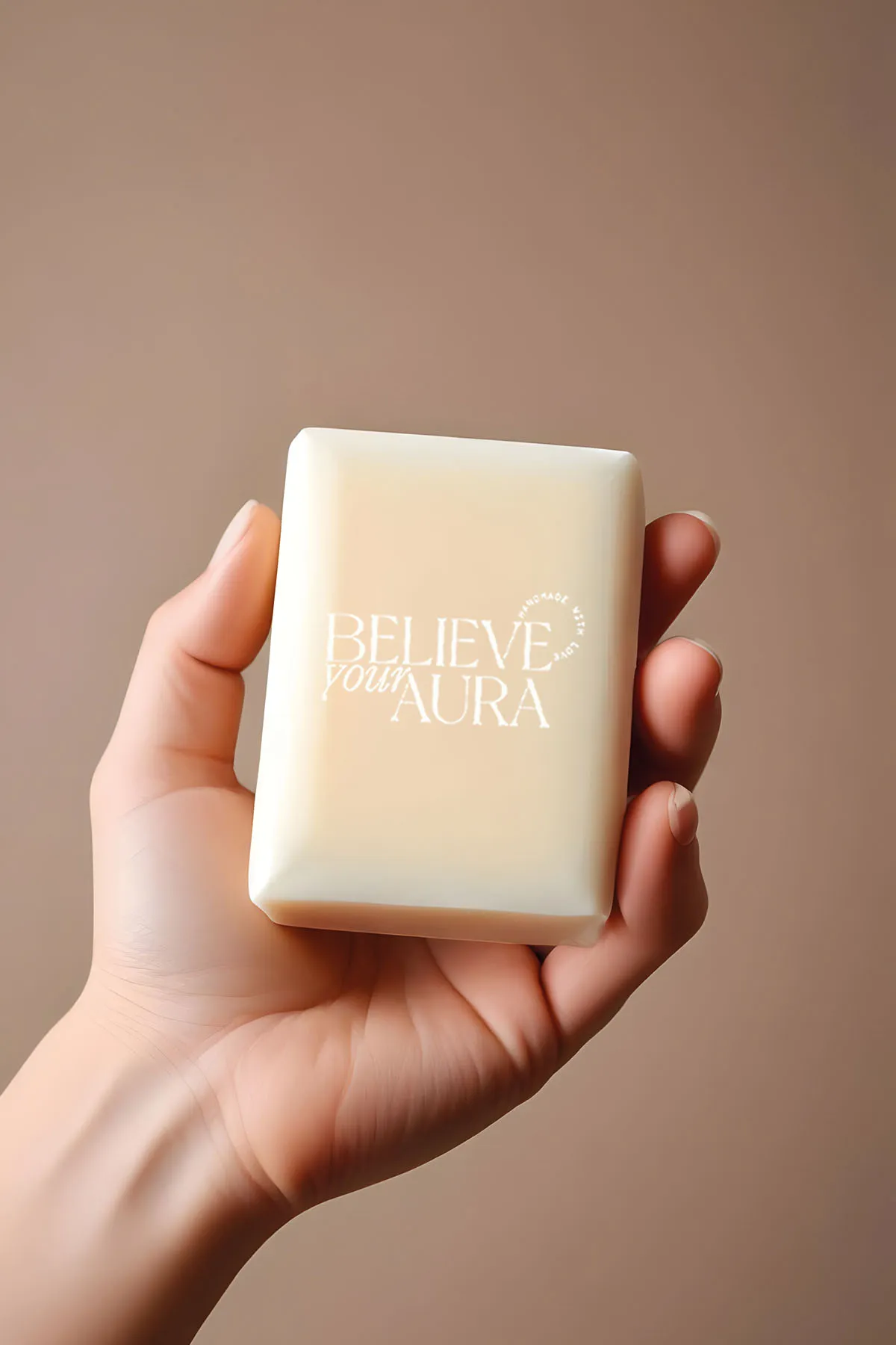 Believe Your Aura Doğal Doğal Eşek Sütü Sabunu - KASESS302-DOS