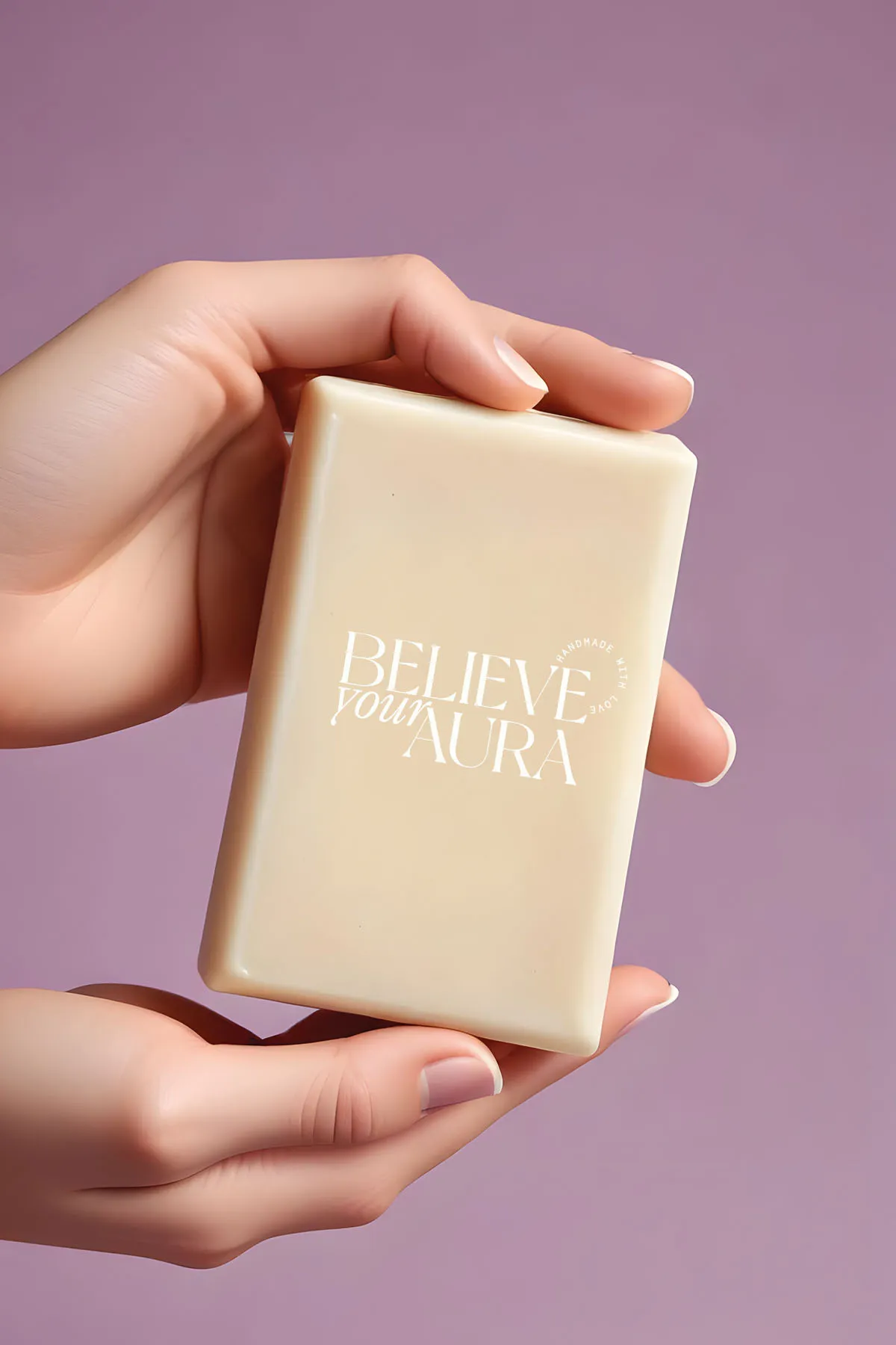 Believe Your Aura Doğal Hint Yağı Sabunu - KASHNT450-DOS