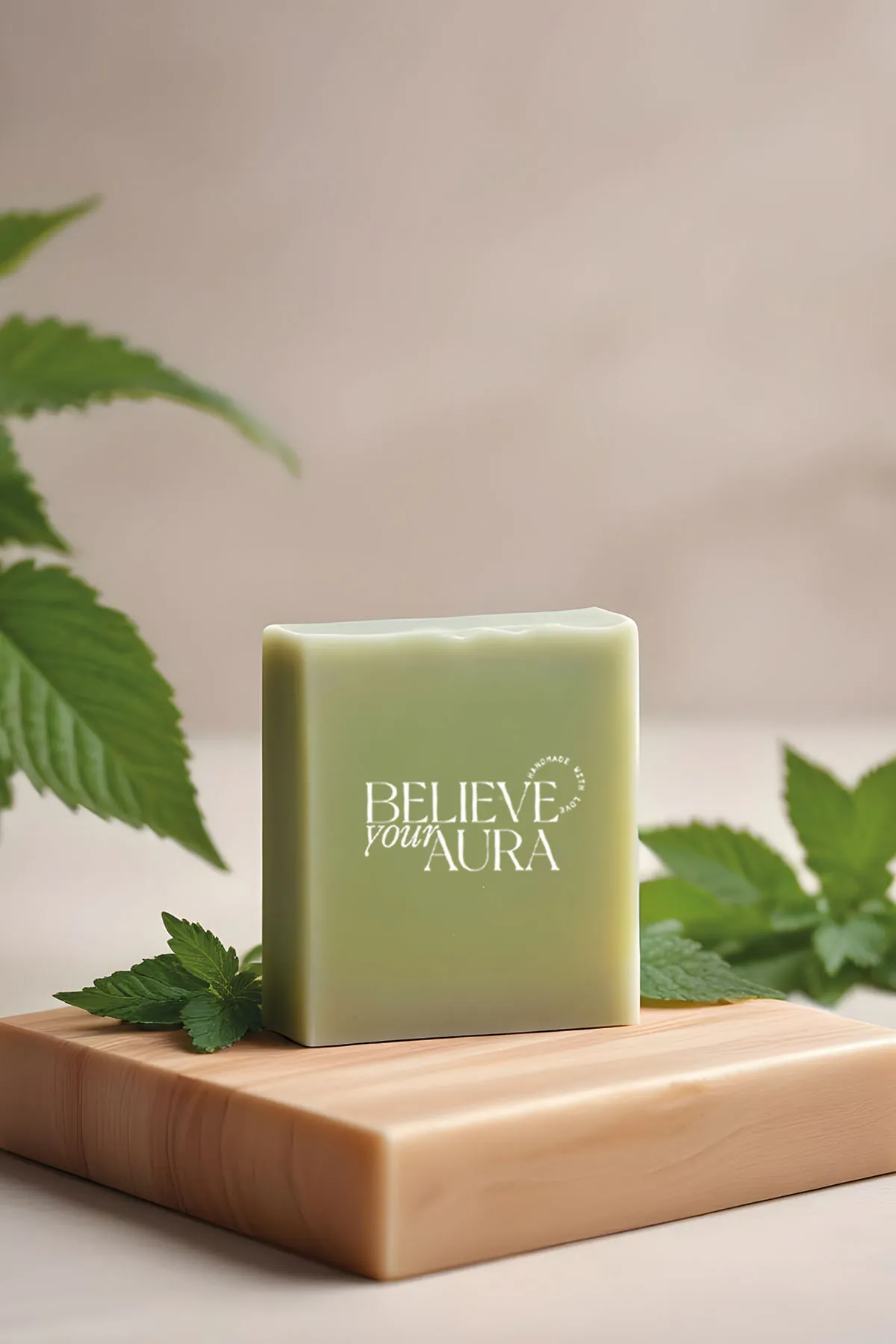 Believe Your Aura Doğal Isırgan Yağı Sabunu - KASISR500-DOS
