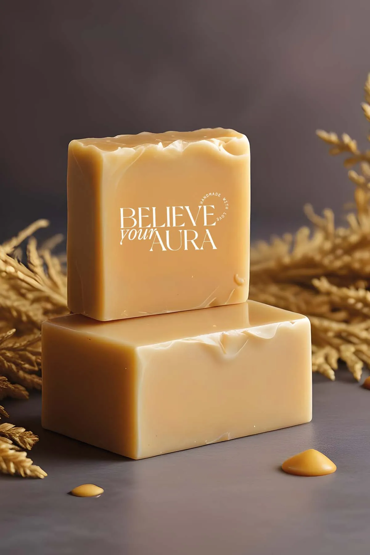 Believe Your Aura Doğal Ölmez Çiçek Yağı Sabunu - KASOLM801-DOS