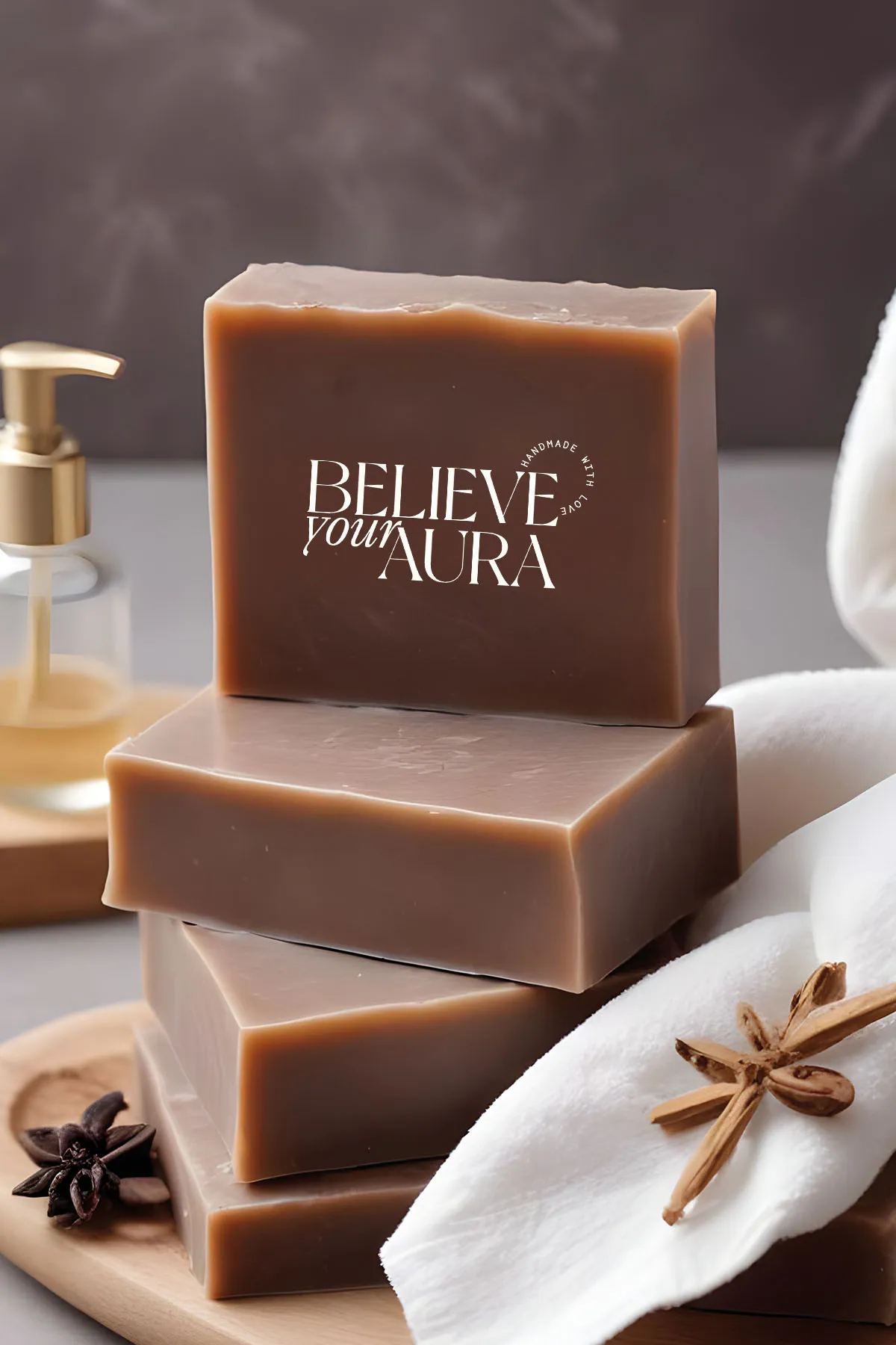 Believe Your Aura Doğal Sedir Katranı Sabunu - KASSKT954-DOS