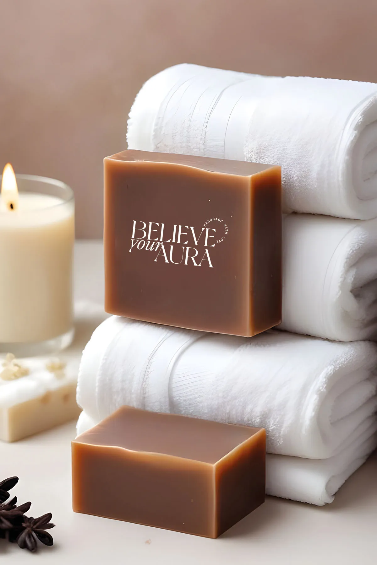 Believe Your Aura Doğal Sedir Katranı Sabunu - KASSKT954-DOS