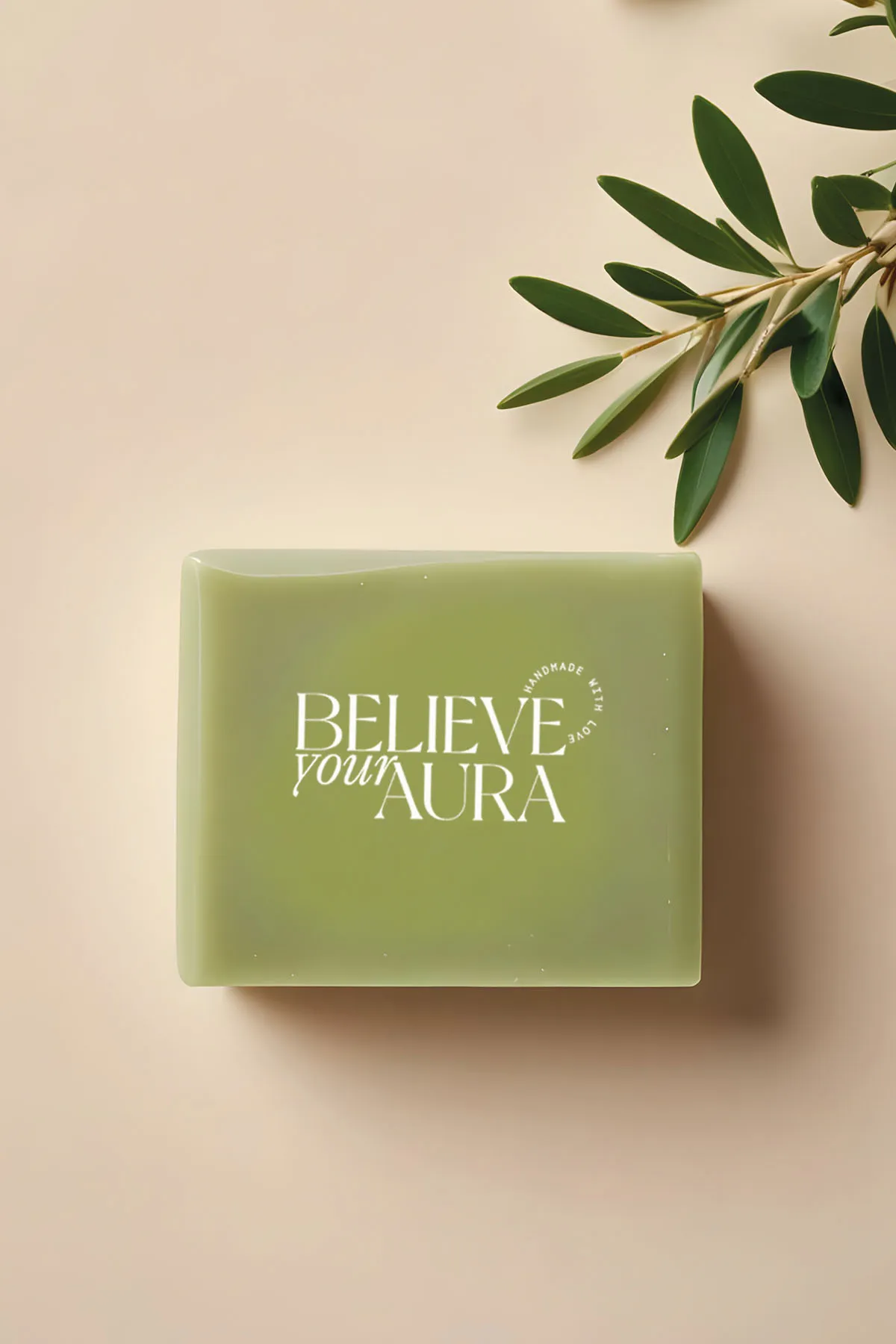 Believe Your Aura Doğal Zeytinyağı Sabunu - KASZYT1200-DOS