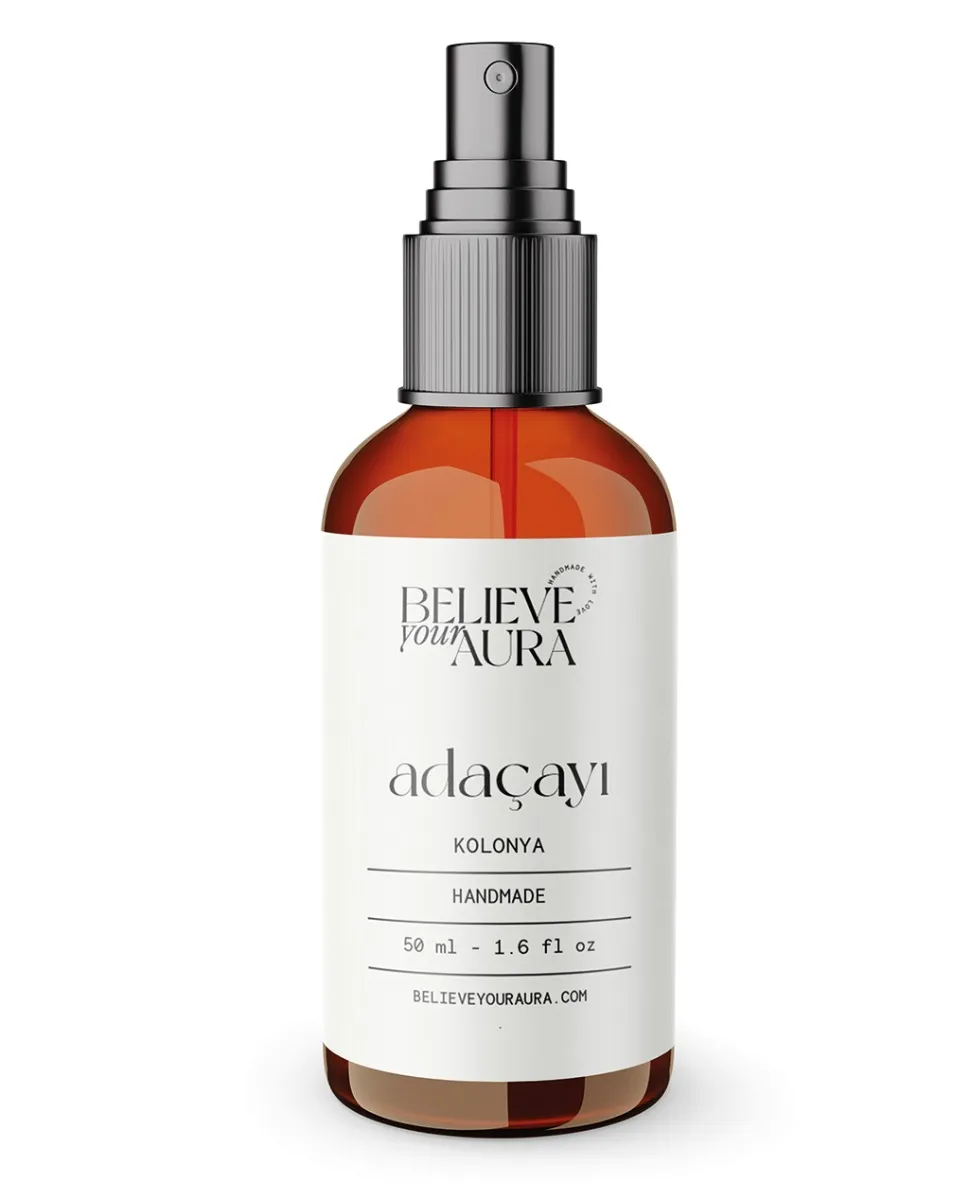 Believe Your Aura Bitkisel Gliserinli Adaçayı Kolonyası - 50 ml KOLADC101-50