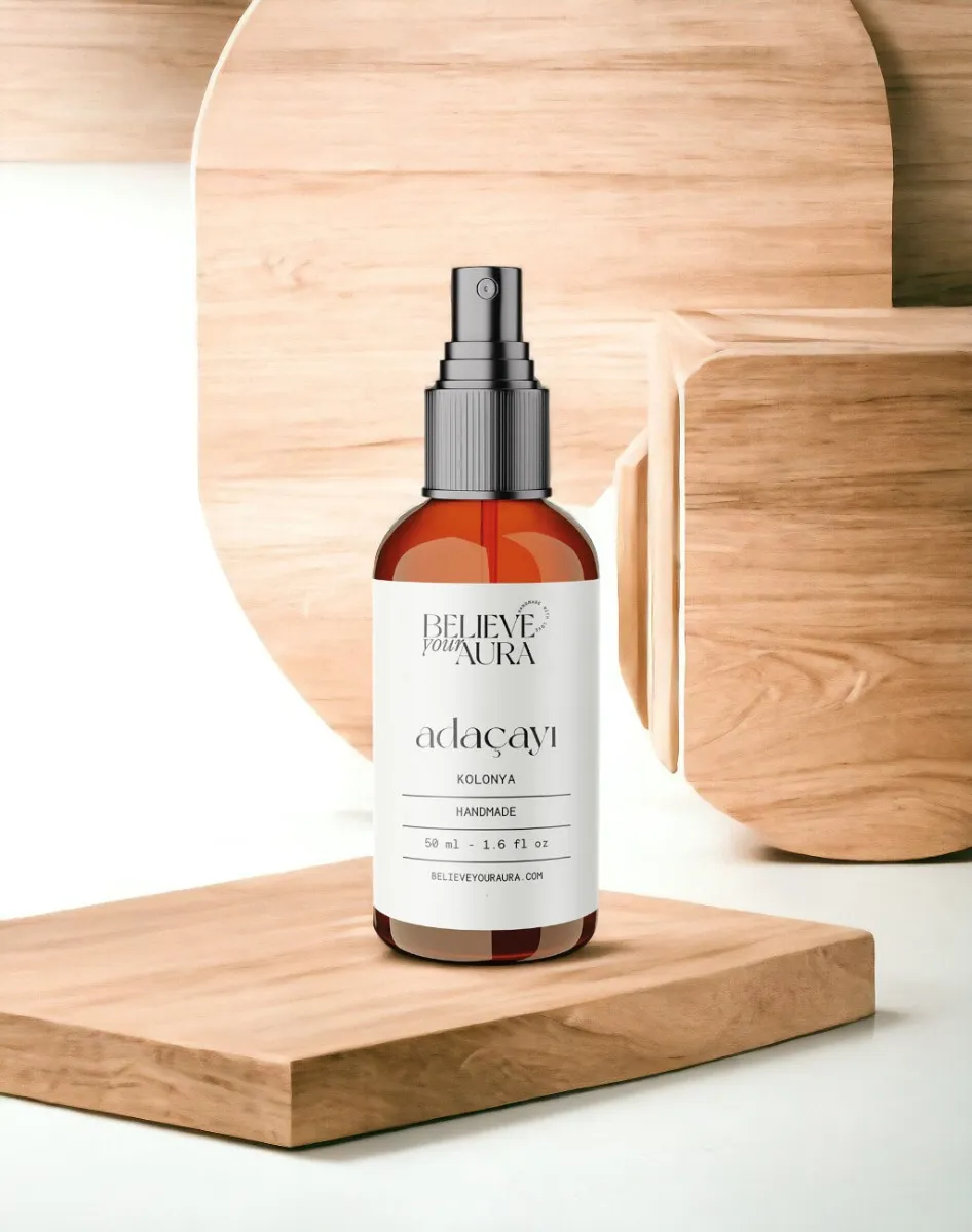Believe Your Aura Bitkisel Gliserinli Adaçayı Kolonyası - 50 ml KOLADC101-50