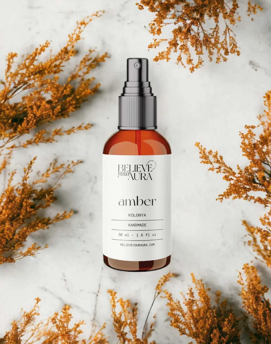 Bitkisel Gliserinli Amber Kolonyası - 50 ml KOLAMB104-50