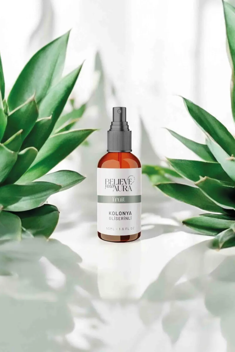 Believe Your Aura Bitkisel Gliserinli Doğal Fruit Kolonyası KOLFRT351-50