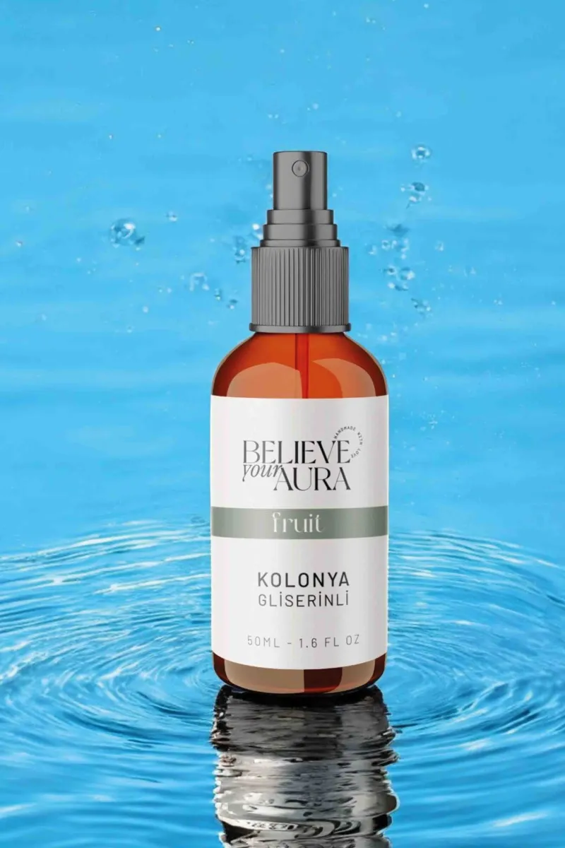 Believe Your Aura Bitkisel Gliserinli Doğal Fruit Kolonyası KOLFRT351-50