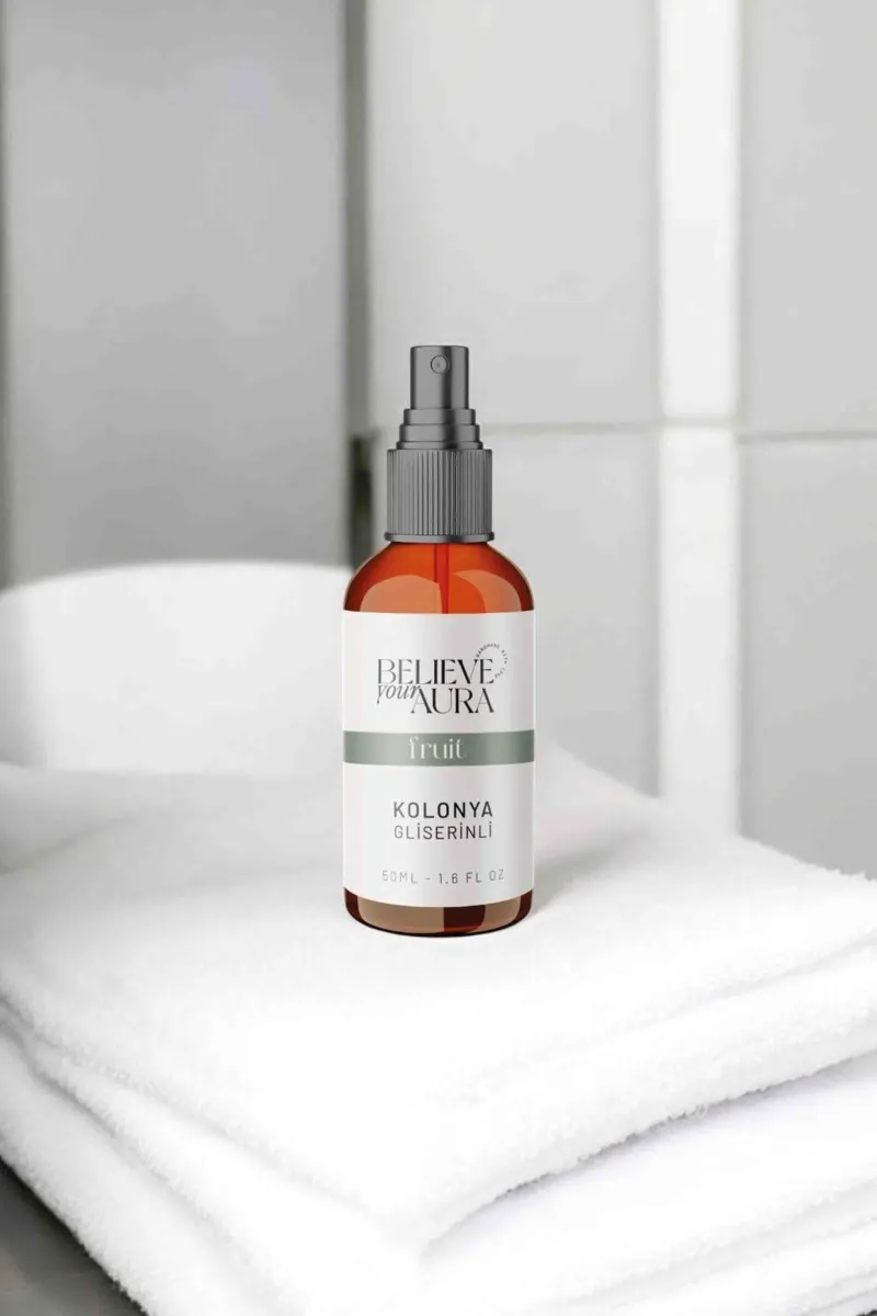 Believe Your Aura Bitkisel Gliserinli Doğal Fruit Kolonyası KOLFRT351-50