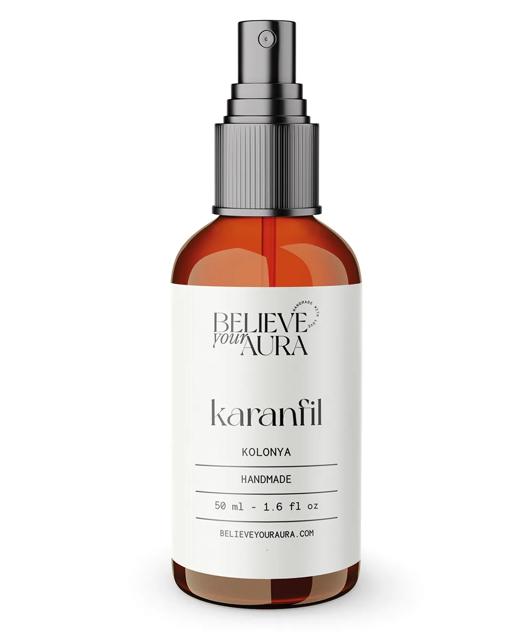 Believe Your Aura Bitkisel Gliserinli Karanfil Kolonyası - 50 ml KOLKRF602-50