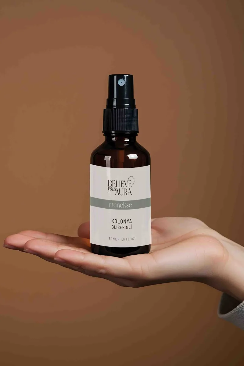 Believe Your Aura Bitkisel Gliserinli Doğal Menekşe Kolonyası KOLMNS705-50