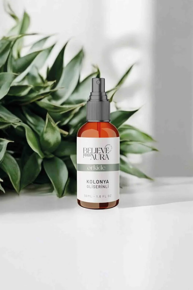 Believe Your Aura Bitkisel Gliserinli Doğal Orkide Kolonyası KOLORK802-50