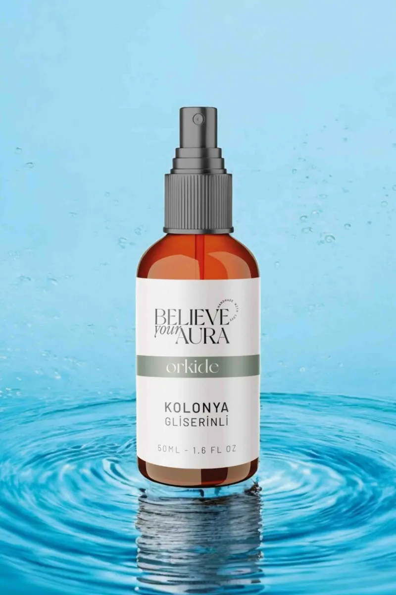 Believe Your Aura Bitkisel Gliserinli Doğal Orkide Kolonyası KOLORK802-50