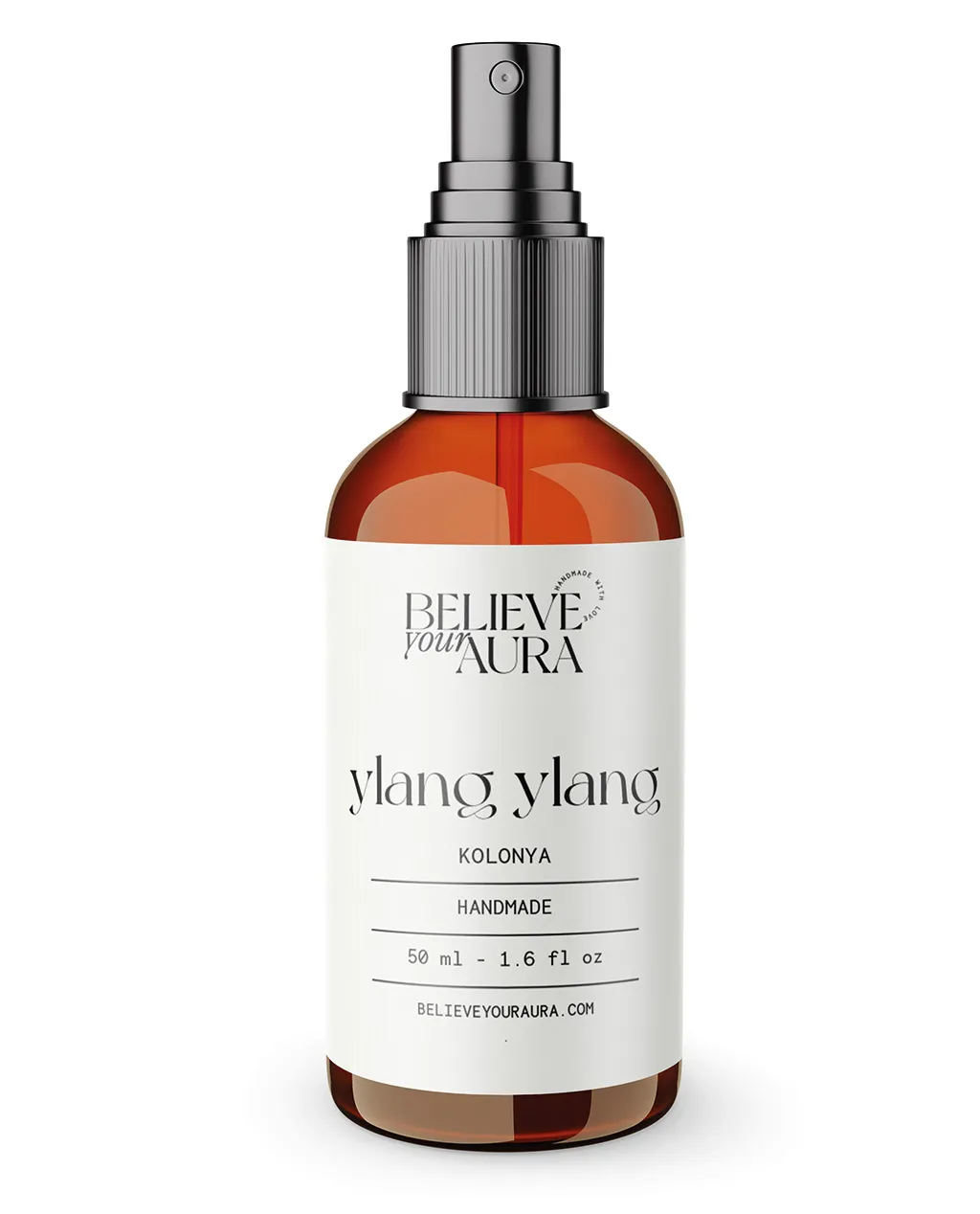 Believe Your Aura Bitkisel Gliserinli Ylang Ylang Kolonyası - 50 ml KOLYYL1151-50