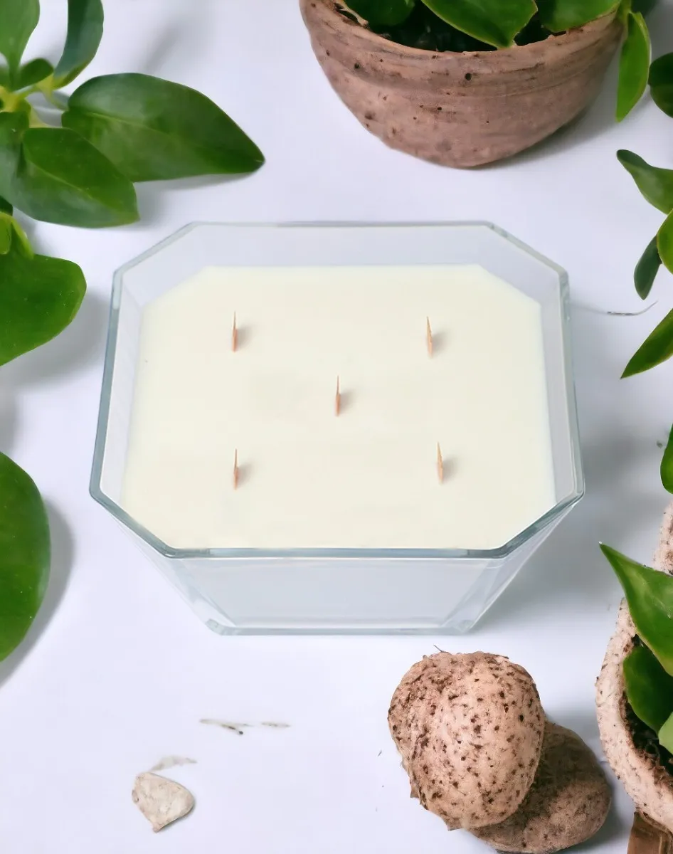 Believe Your Aura Organik Soya Wax Lav Karen Kase Kokulu Mum MBSKAS01510-27