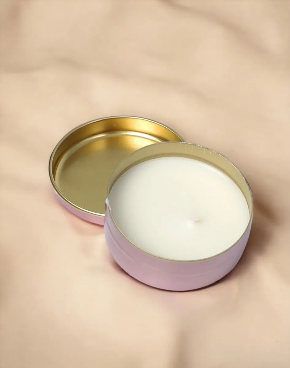 Believe Your Aura Organik Soya Wax Kokulu Teneke Mum MBSTNK300110-28