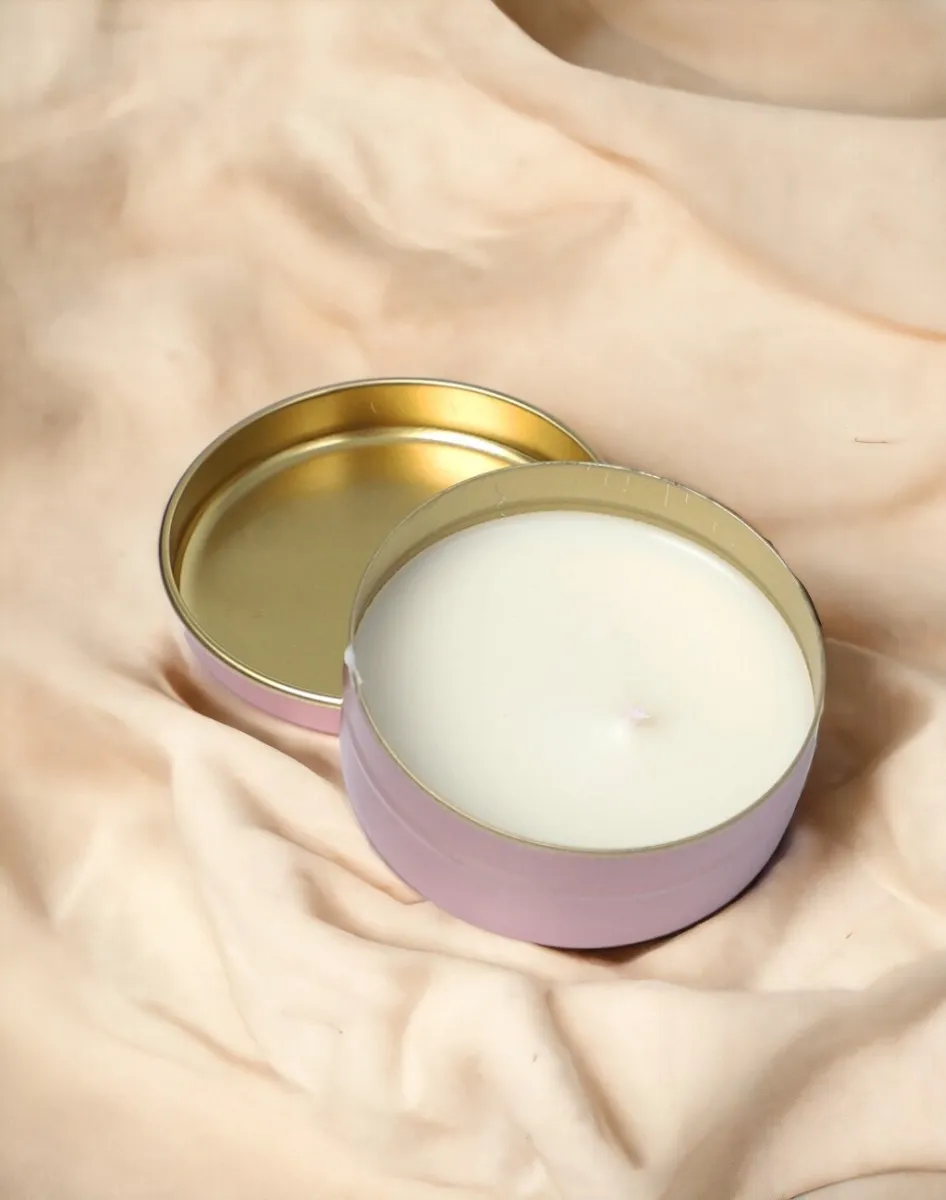 Believe Your Aura Organik Soya Wax Kokulu Teneke Mum MBSTNK300110-28