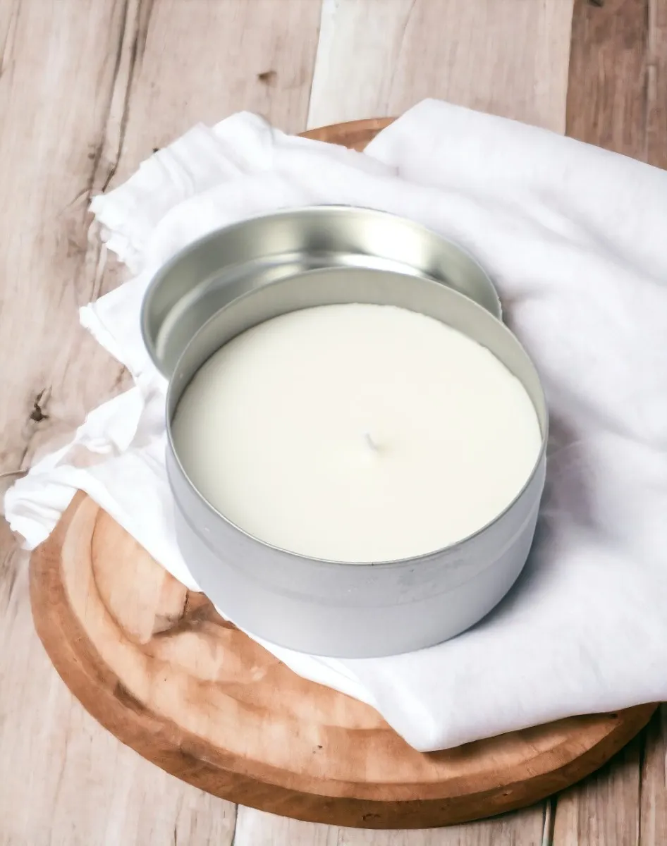 Believe Your Aura Organik Soya Wax Kokulu Teneke Mum MBSTNK300110-32
