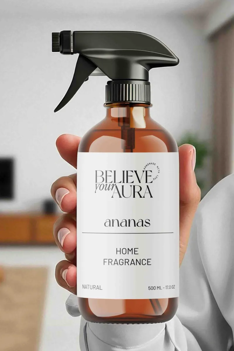 Believe Your Aura Bitkisel Ananas Kokulu Doğal Oda Spreyi ODASANN-112
