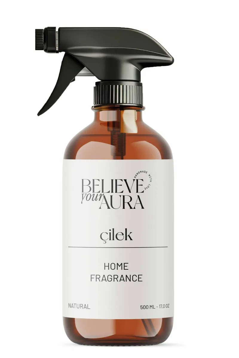 Believe Your Aura Bitkisel Çilek Kokulu Doğal Oda Spreyi ODASCLK-206
