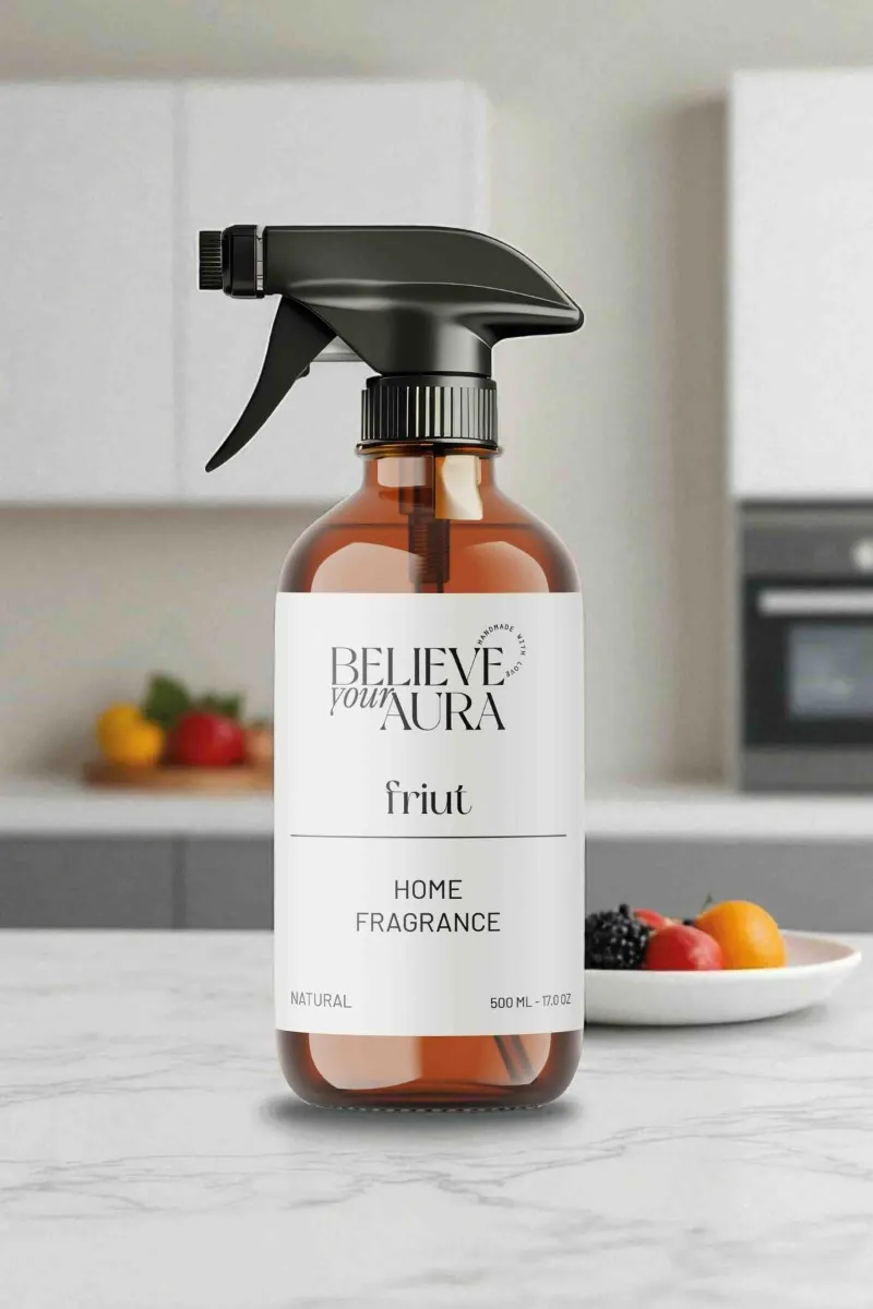 Believe Your Aura Fruit Oda Spreyi - Bitkisel Fruit Kokulu Doğal Oda Spreyi ODASFRT-351