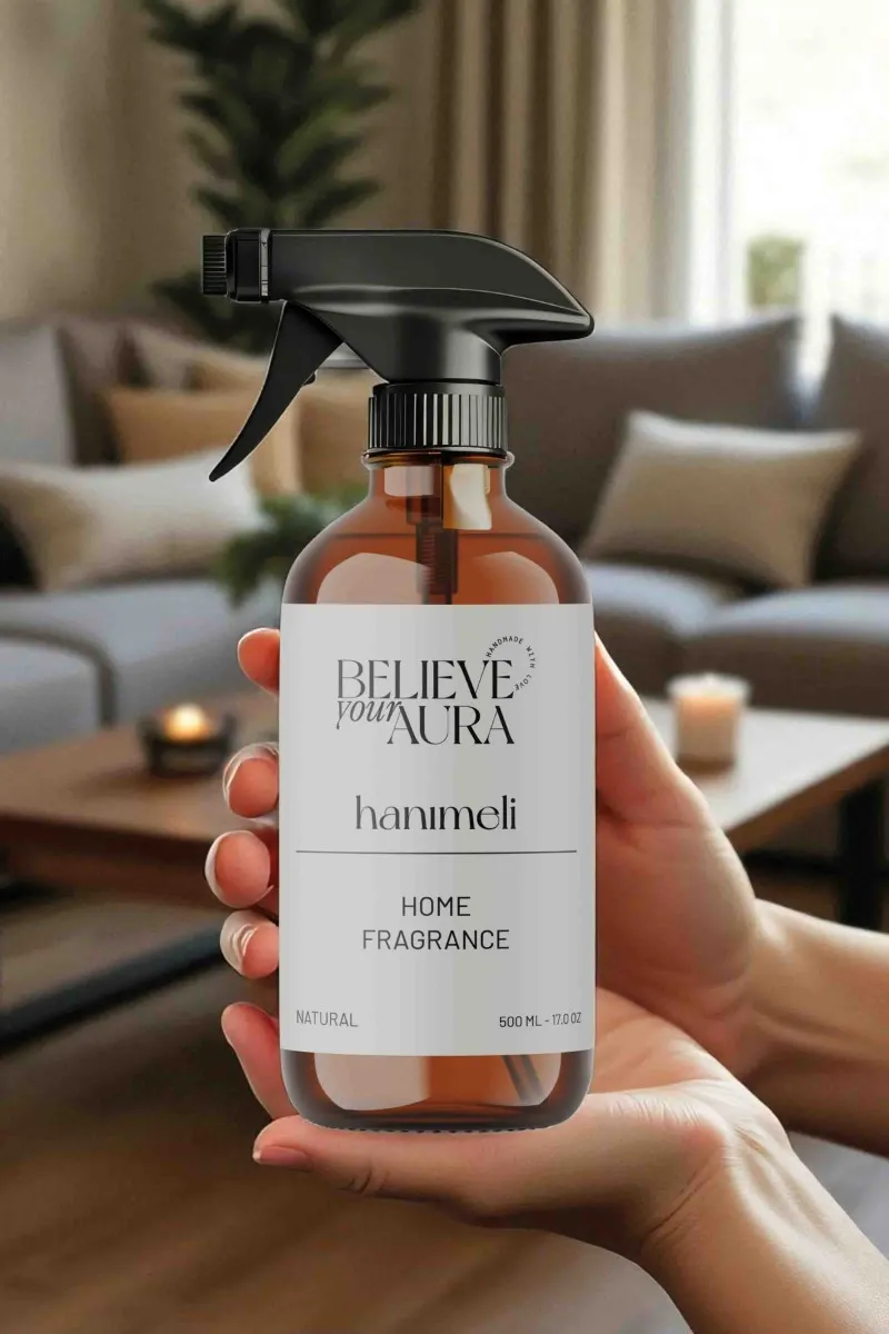 Believe Your Aura Bitkisel Hanımeli Kokulu Doğal Oda Spreyi ODASHAE-452
