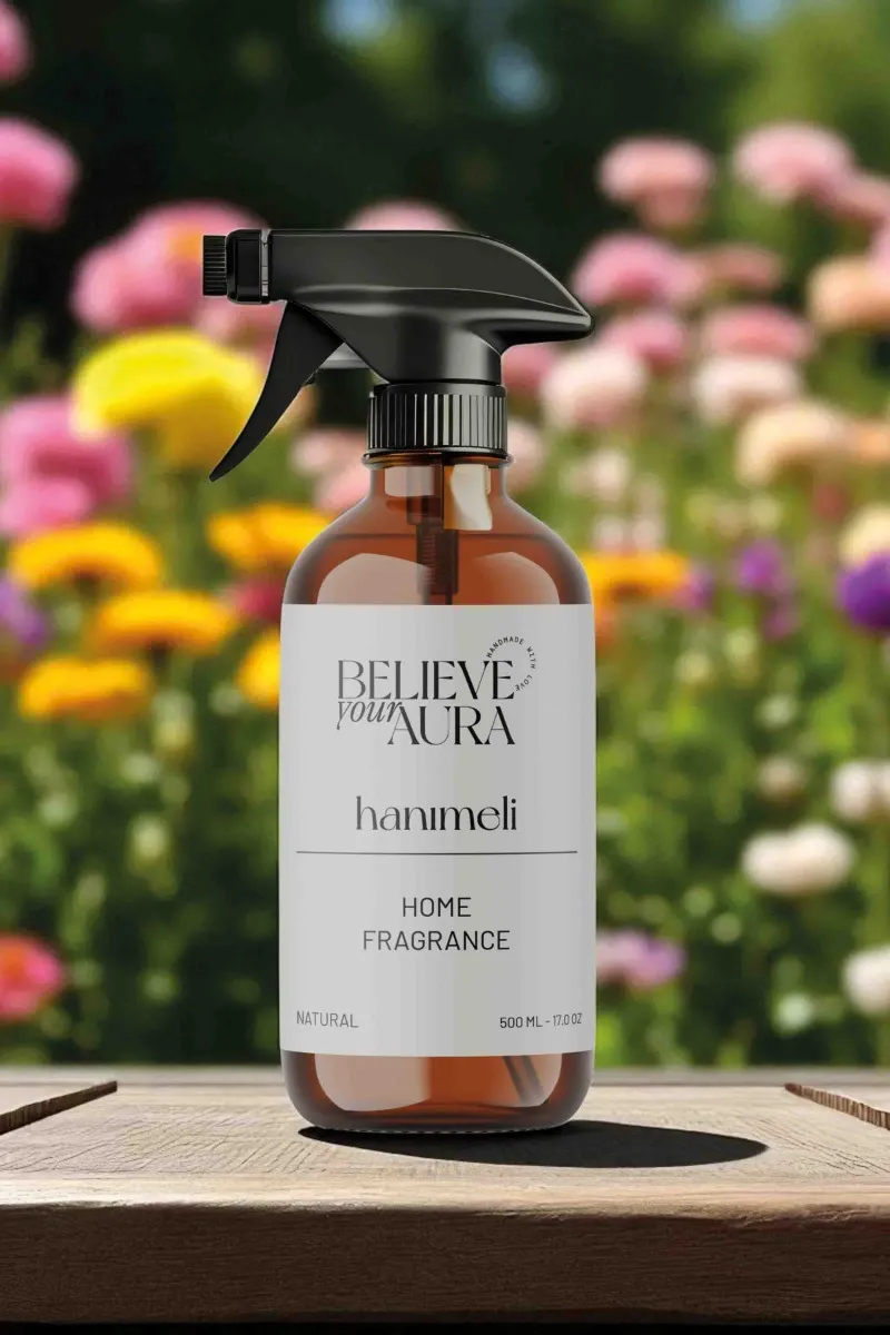 Believe Your Aura Bitkisel Hanımeli Kokulu Doğal Oda Spreyi ODASHAE-452