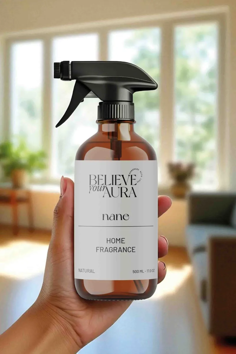 Believe Your Aura Bitkisel Nane Kokulu Doğal Oda Spreyi ODASNNE-750