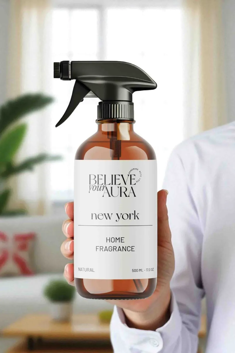 Believe Your Aura Bitkisel New York Kokulu Doğal Oda Spreyi ODASNWY-755