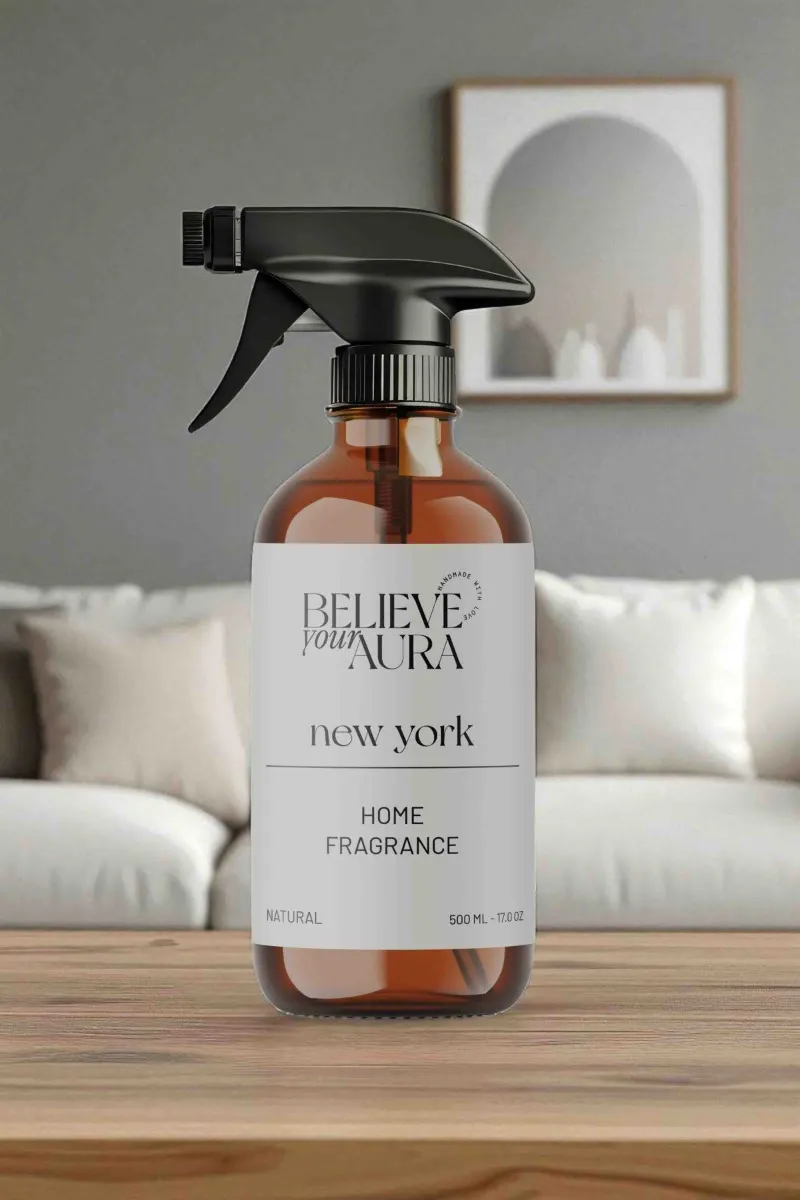 Believe Your Aura Bitkisel New York Kokulu Doğal Oda Spreyi ODASNWY-755