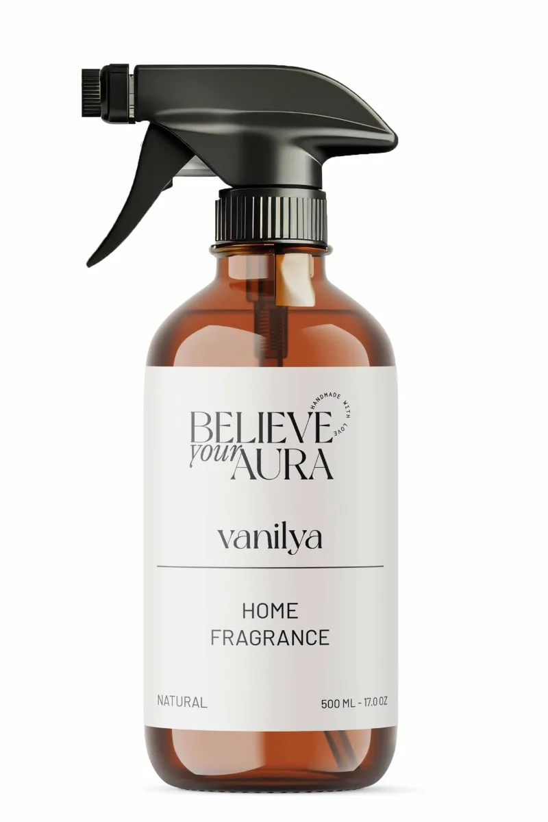 Believe Your Aura Bitkisel Vanilya Kokulu Doğal Oda Spreyi ODASVNL-1101

