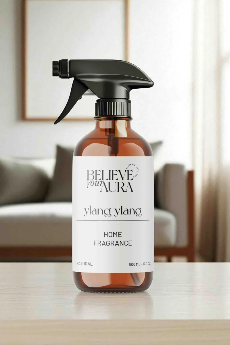 Believe Your Aura Bitkisel Ylang Ylang Kokulu Doğal Oda Spreyi ODASYYL-1151