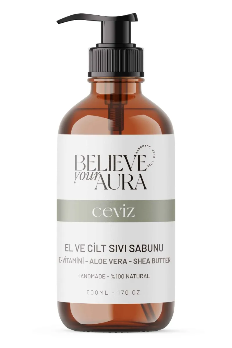 Believe Your Aura Ceviz Yağı El ve Cilt Sabunu SIVCVZ202-202